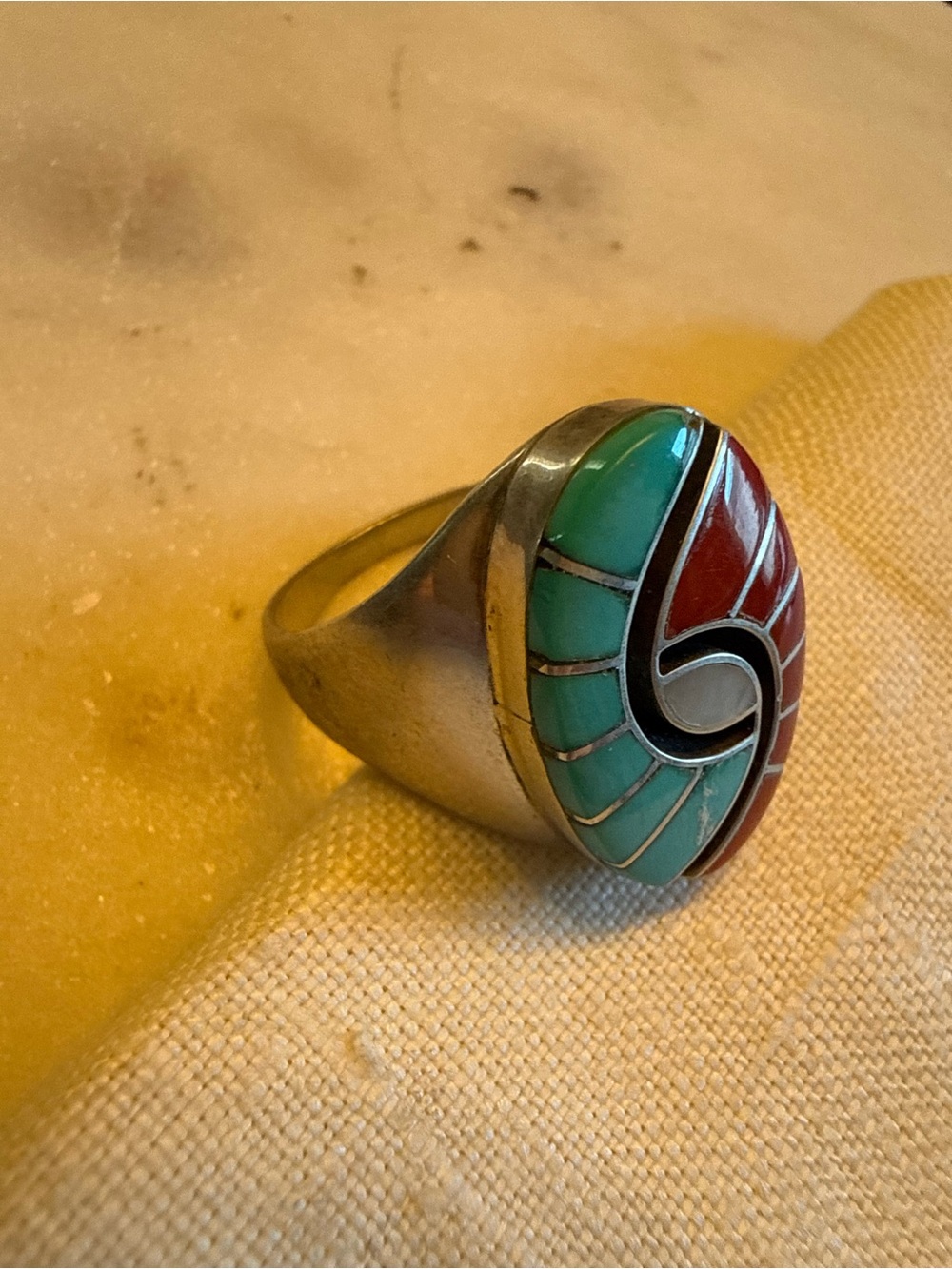 Zuni sterling silver Ring - Picture 3 of 7